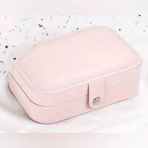 Portable Jewelry Box for Earrings, Necklaces, and Rings - Multi-layer Organizer